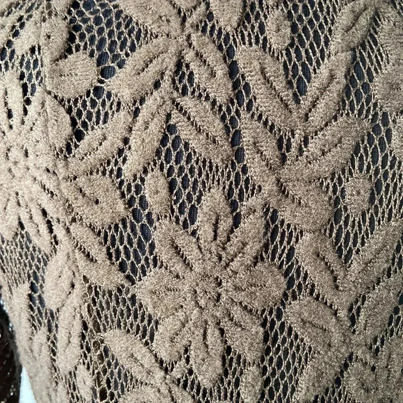 Mais il est ou le  Soleil | Lace Long Sleeve Fit & Flare Sweater - Picture 6 of 11